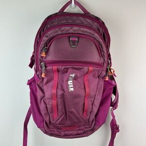 Thule EnRoute pink school hiking backpack multi zip pockets